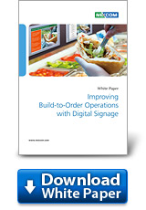 Improving Build-to-Order Operations with Digital Signage