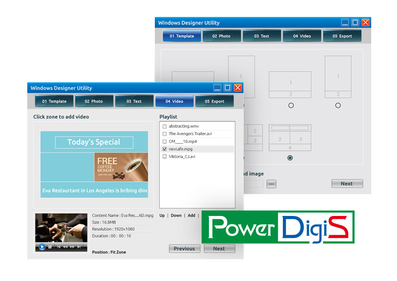 PowerDigiS for Content Management (Optional)